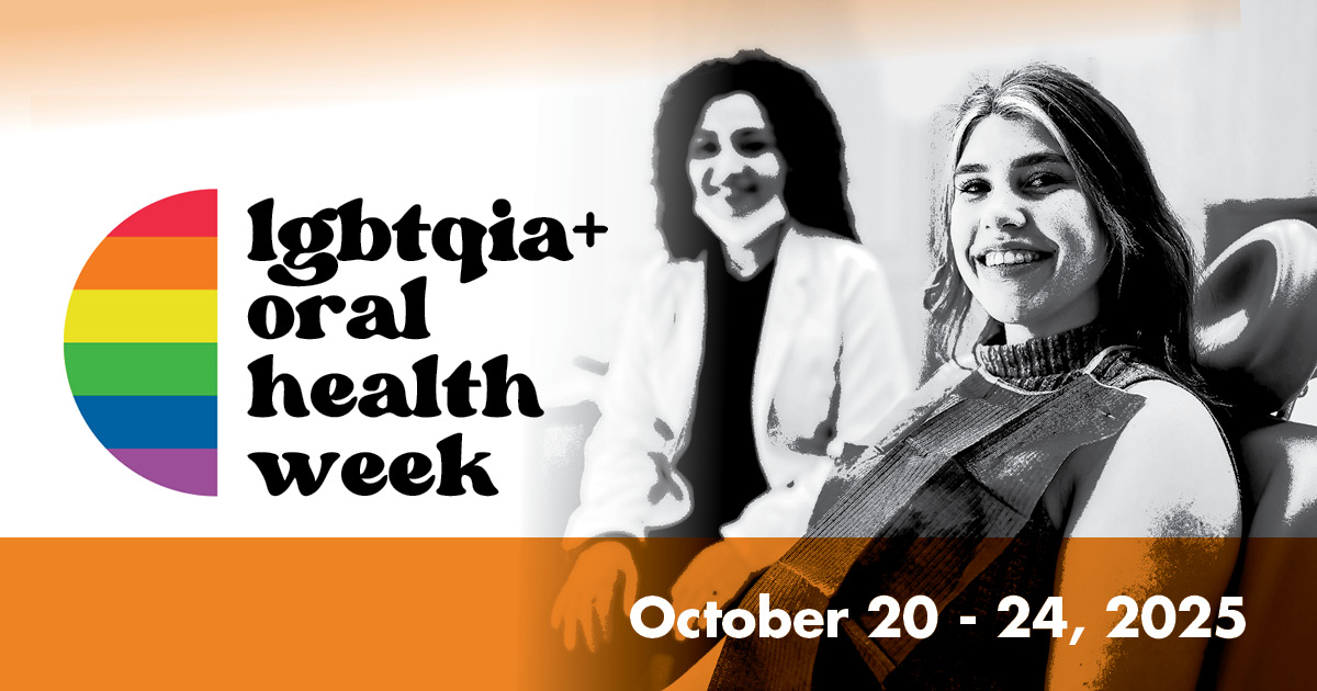 lgbtqia+ oral health week October 20-24