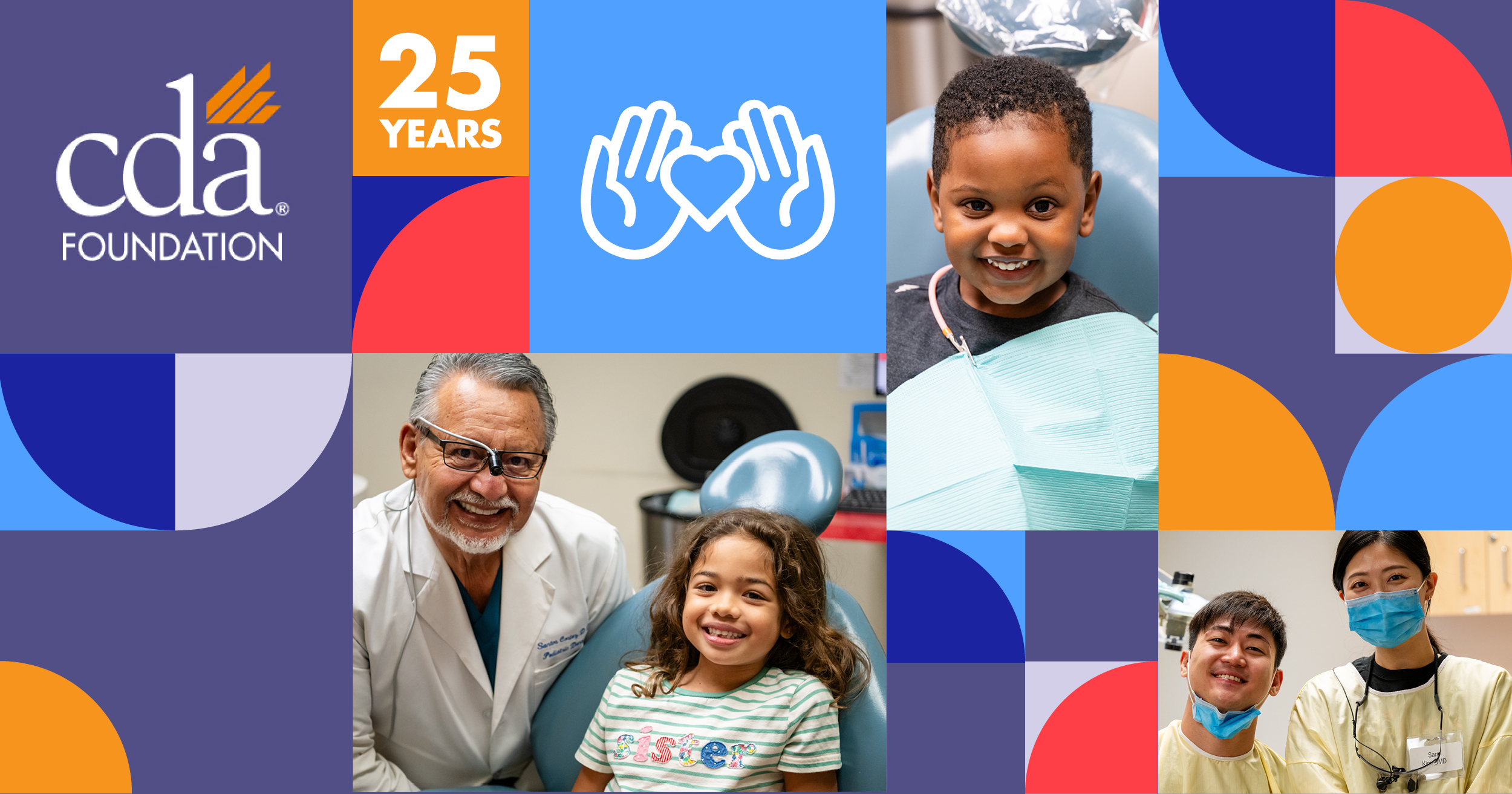 CDA Foundation logo 25 years