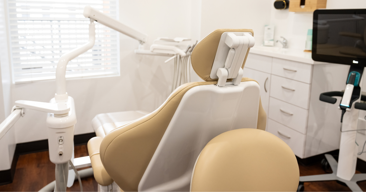 Dental office operatory chair
