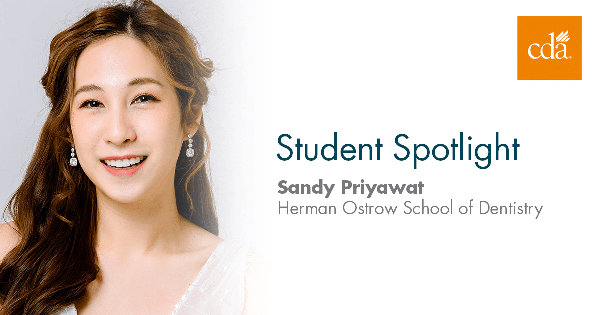 Student Spotlight Sandy Priyawat.